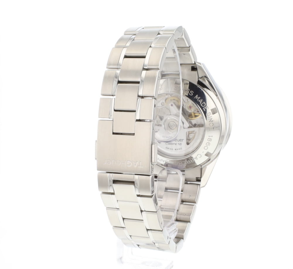 Carrera Calibre 16 Steel Tag Heuer Luxusuhren Juwelier Burger