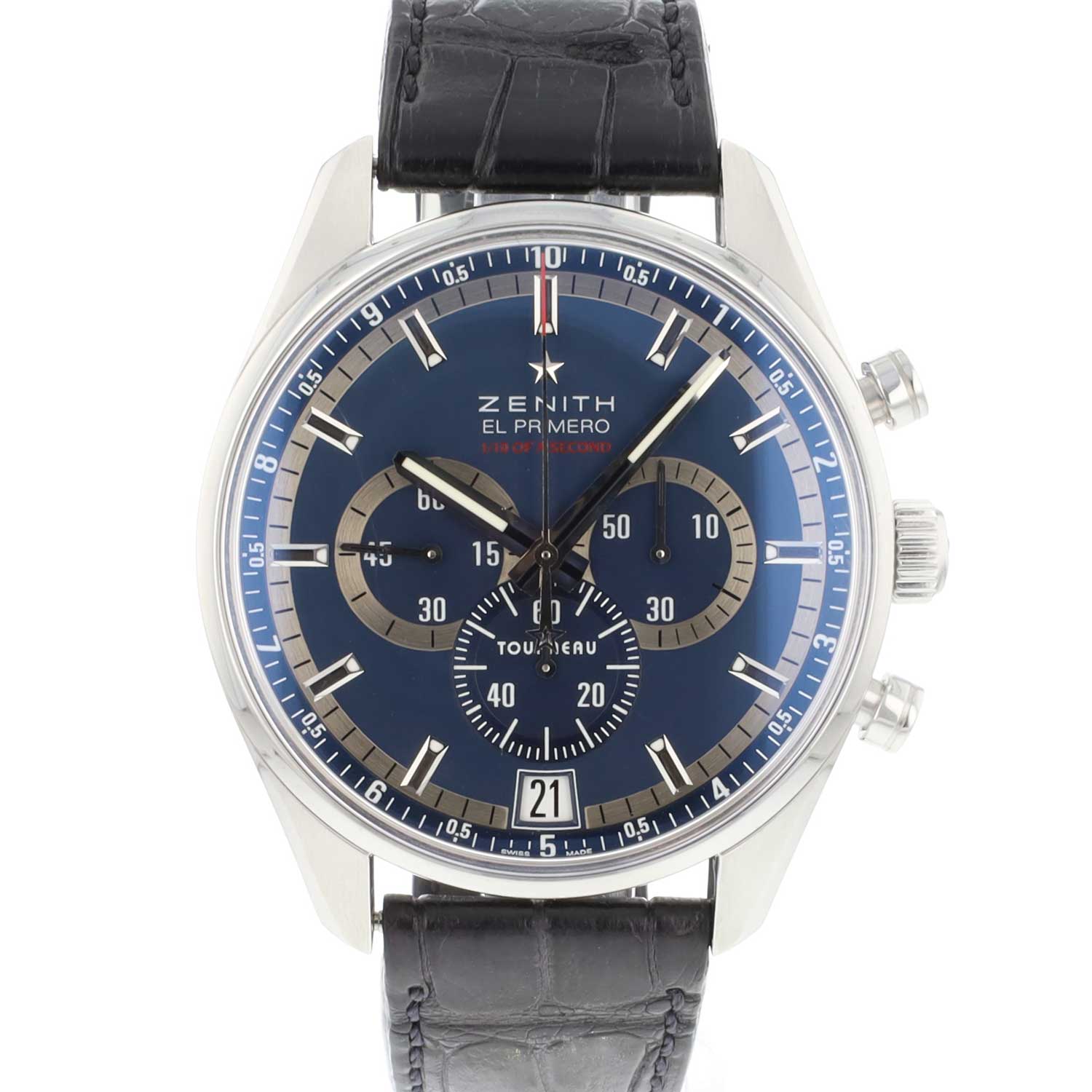 El Primero Tourneau Chronograph Limited Edition Zenith Exclusive watches Juwelier Burger